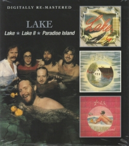 Lake - Lake/Lake Ii/Paradise Island in the group CD / Pop-Rock at Bengans Skivbutik AB (626808)