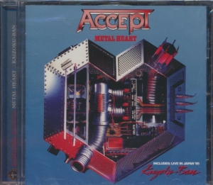 Accept - Metal Heart/Kaizoku-Ban - Live In J in the group Minishops / Accept at Bengans Skivbutik AB (627030)