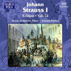 Johann Strauss I - Edition Vol 24 in the group Externt_Lager /  at Bengans Skivbutik AB (631624)