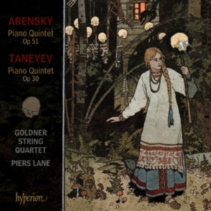 Taneyev / Arensky - Piano Quintets in the group Externt_Lager / at Bengans Skivbutik AB (631666)