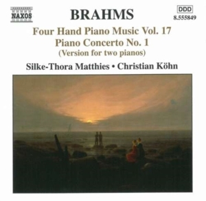 Brahms - 4 Hands Piano Music Vol.17 in the group Externt_Lager / at Bengans Skivbutik AB (632862)