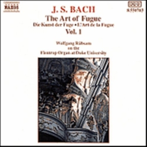 Bach Johann Sebastian - The Art Of Fugue Vol 1 in the group Externt_Lager /  at Bengans Skivbutik AB (633696)