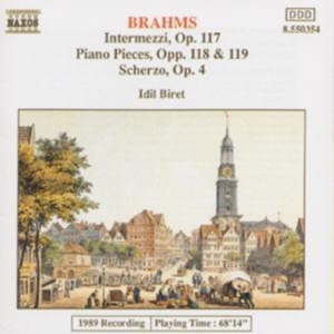 Brahms Johannes - Piano Pieces Opp 117-119 in the group Externt_Lager / at Bengans Skivbutik AB (635476)