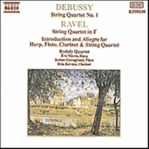 Debussy Claude - String Quartets in the group OUR PICKS / Christmas gift tip CD at Bengans Skivbutik AB (638142)