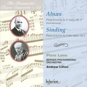 Alnaes & Sinding/Lane Piers - The Romantic Piano Concerto 42 in the group Externt_Lager / at Bengans Skivbutik AB (640388)