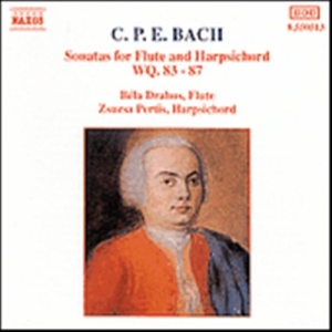 Bach Carl Philipp Emanuel - Flute Sonatas in the group OUR PICKS / Christmas gift tip CD at Bengans Skivbutik AB (648020)