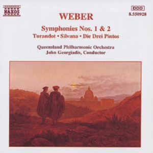Weber Carl Maria Von - Symphony Nos 1 & 2 in the group Externt_Lager / at Bengans Skivbutik AB (648026)
