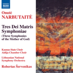 Narbutaite - Three Marian Symphonies in the group Externt_Lager / at Bengans Skivbutik AB (650814)
