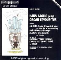 Various - Hans Fagius Plays Organ Favour in the group OUR PICKS / Christmas gift tip CD at Bengans Skivbutik AB (652434)