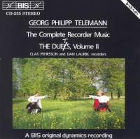 Telemann Georg Philipp - Complete Recorder Music Vol 2 in the group OUR PICKS / Christmas gift tip CD at Bengans Skivbutik AB (655863)