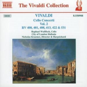 Vivaldi Antonio - Cello Concertos Vol 2 in the group Externt_Lager / at Bengans Skivbutik AB (656045)