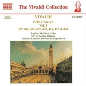 Vivaldi Antonio - Cello Concertos Vol 3 in the group Externt_Lager / at Bengans Skivbutik AB (657763)