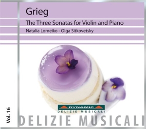 Grieg - The Three Sonatas For Violin And Pi in the group OUR PICKS / Christmas gift tip CD at Bengans Skivbutik AB (659030)