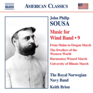 Sousa - Music For Wind Band Vol 9 in the group Externt_Lager / at Bengans Skivbutik AB (667351)