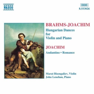 Brahms/Joachim - Hungary Dances For Violin & Pi in the group OUR PICKS / Christmas gift tip CD at Bengans Skivbutik AB (669169)