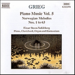 Grieg Edvard - Piano Music Vol 5 in the group OUR PICKS / Christmas gift tip CD at Bengans Skivbutik AB (670757)