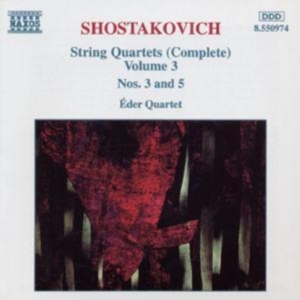 Shostakovich Dmitry - String Quartets 3 & 5 in the group Externt_Lager / at Bengans Skivbutik AB (670758)