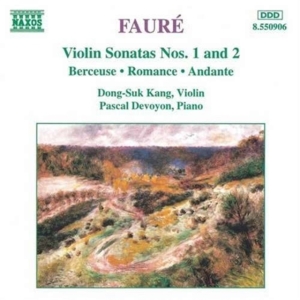 Faure Gabriel - Violin Sonatas Nos 1 & 2 in the group Externt_Lager / at Bengans Skivbutik AB (670763)