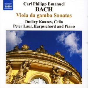 Cpe Bach - Sonatas For Viola Da Gamba in the group Externt_Lager / at Bengans Skivbutik AB (670872)