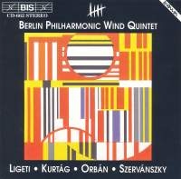 Ligeti Gyorgy - Wind Quintet /Kurtag in the group OUR PICKS / Christmas gift tip CD at Bengans Skivbutik AB (671451)