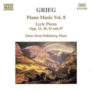 Grieg Edvard - Piano Music Vol 8 in the group OUR PICKS / Christmas gift tip CD at Bengans Skivbutik AB (676448)