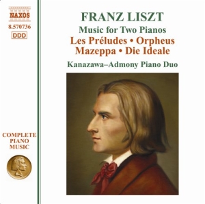 Liszt - Symphonic Poems Transcribed For Pia in the group OUR PICKS / Christmas gift tip CD at Bengans Skivbutik AB (678415)