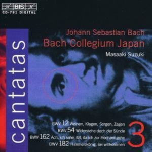 Bach Johann Sebastian - Cantatas Vol 3 in the group Externt_Lager / at Bengans Skivbutik AB (680129)