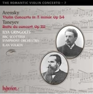 Arensky / Taneyev - Romantic Violin Concertos in the group Externt_Lager / at Bengans Skivbutik AB (695088)