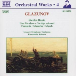 Glazunov Alexander - Orchestral Works 4 in the group Externt_Lager / at Bengans Skivbutik AB (695326)