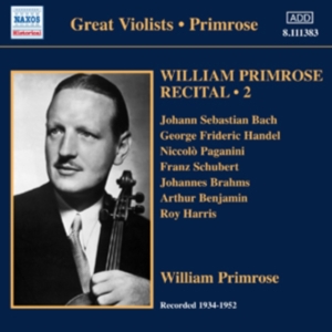 William Primrose - Recital Vol 2 in the group Externt_Lager / at Bengans Skivbutik AB (699396)