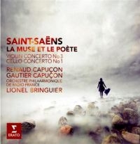 LIONEL BRINGUIER/RENAUD CAPUÇO - SAINT-SAËNS: LA MUSE ET LE POÈ in the group OUR PICKS / Christmas gift tip CD at Bengans Skivbutik AB (705423)