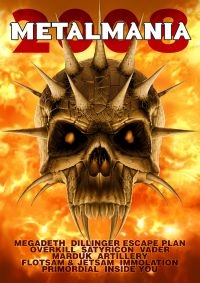 Metalmania 2008 - Various in the group OTHER / Music-DVD & Bluray at Bengans Skivbutik AB (889325)