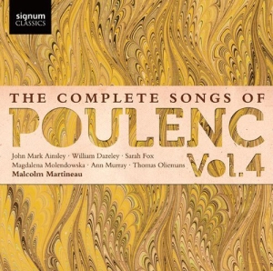 Poulenc - Songs Vol 4 in the group OUR PICKS / Christmas gift tip CD at Bengans Skivbutik AB (923683)