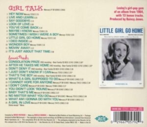 Gore Lesley - Girl Talk With Bonus Tracks in the group OTHER / Övrigt / at Bengans Skivbutik AB (953807)