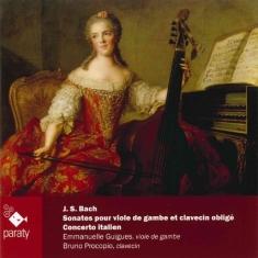 Bach Johann Sebastian - Sonates Pour Viole De Gambe Et Clavecin Oblige