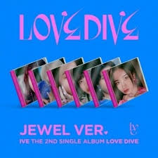 IVE - 2nd Single (LOVE DIVE) Jewel Ver Limited Edition (Random Version)