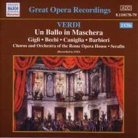 Verdi Giuseppe - Un Ballo In Maschera