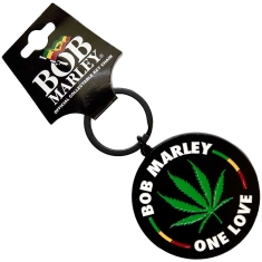 Bob Marley - Leaf Keychain