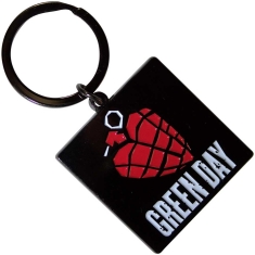 Green Day - Grenade Logo Keychain