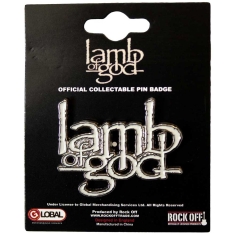 Lamb Of God - Logo Pin Badge