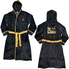 The Godfather - Rose & Logo Uni Bl Bath Robe: 