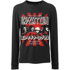 Led Zeppelin - Japanese Burst Uni Bl Longsleeve 