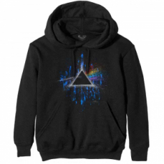 Pink Floyd - Dsotm Blue Splatter Uni Bl Hoodie 