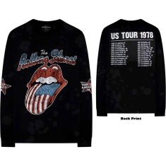 Rolling Stones - Us Tour 78 Uni Bl Longsleeve 