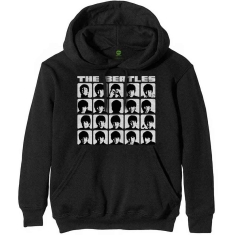 The Beatles - Hard Days Night Faces Bl Hoodie 
