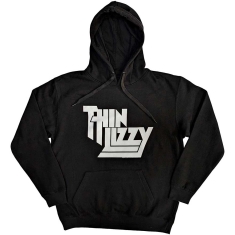 Thin Lizzy - Stacked Logo Uni Bl Hoodie 