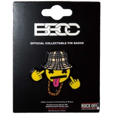 Bbcc - Disrespectful Emoji Pin Badge