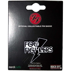 Foo Fighters - Flash Logo Pin Badge