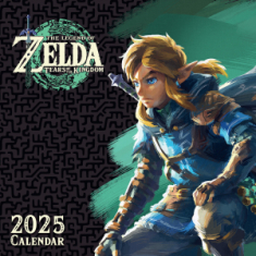 The Legend Of Zelda  - 2025 Square Calendar