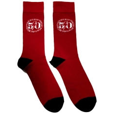 Ac/Dc - 50Th Logo Uni Red Socks (Eu 39-45)